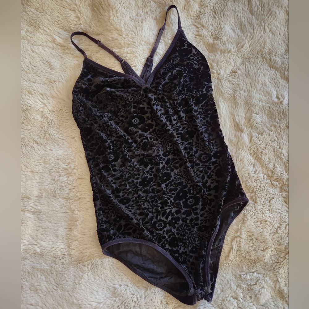 Aerie Velvet Bodysuit